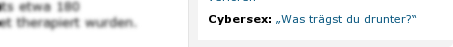 Cybersex